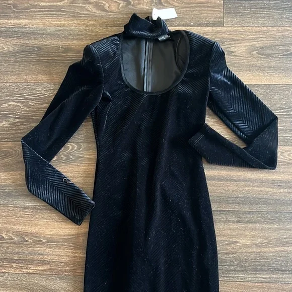 Smythe Velvet Choker Dress
